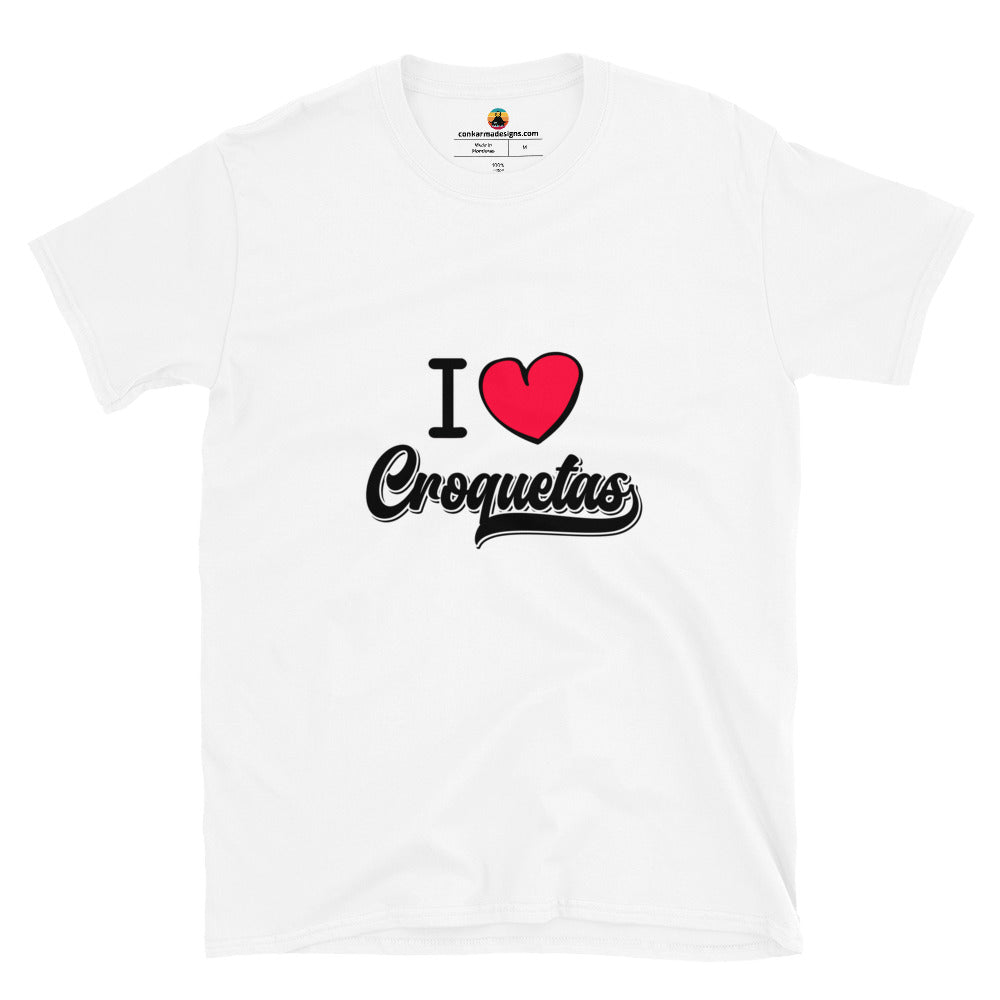 I love croquetas Short-Sleeve Unisex T-Shirt