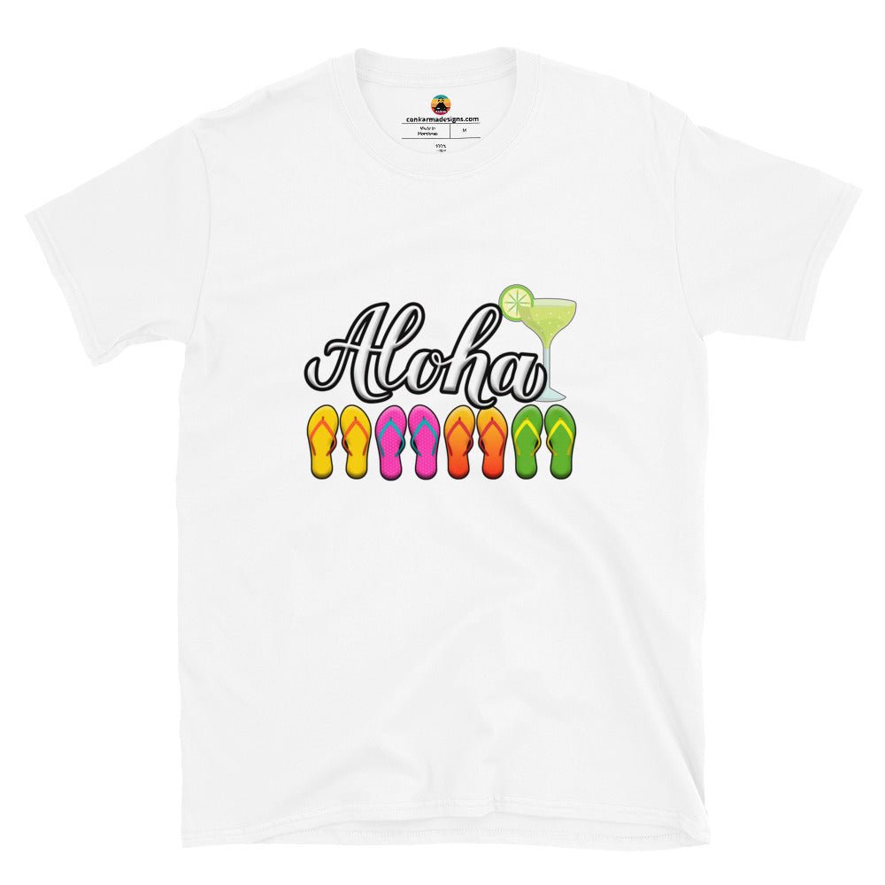 Aloha 2 Short - Sleeve Unisex T-Shirt - Con Karma