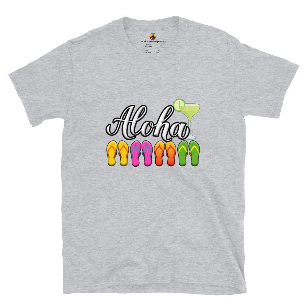 Aloha 2 Short - Sleeve Unisex T-Shirt - Con Karma