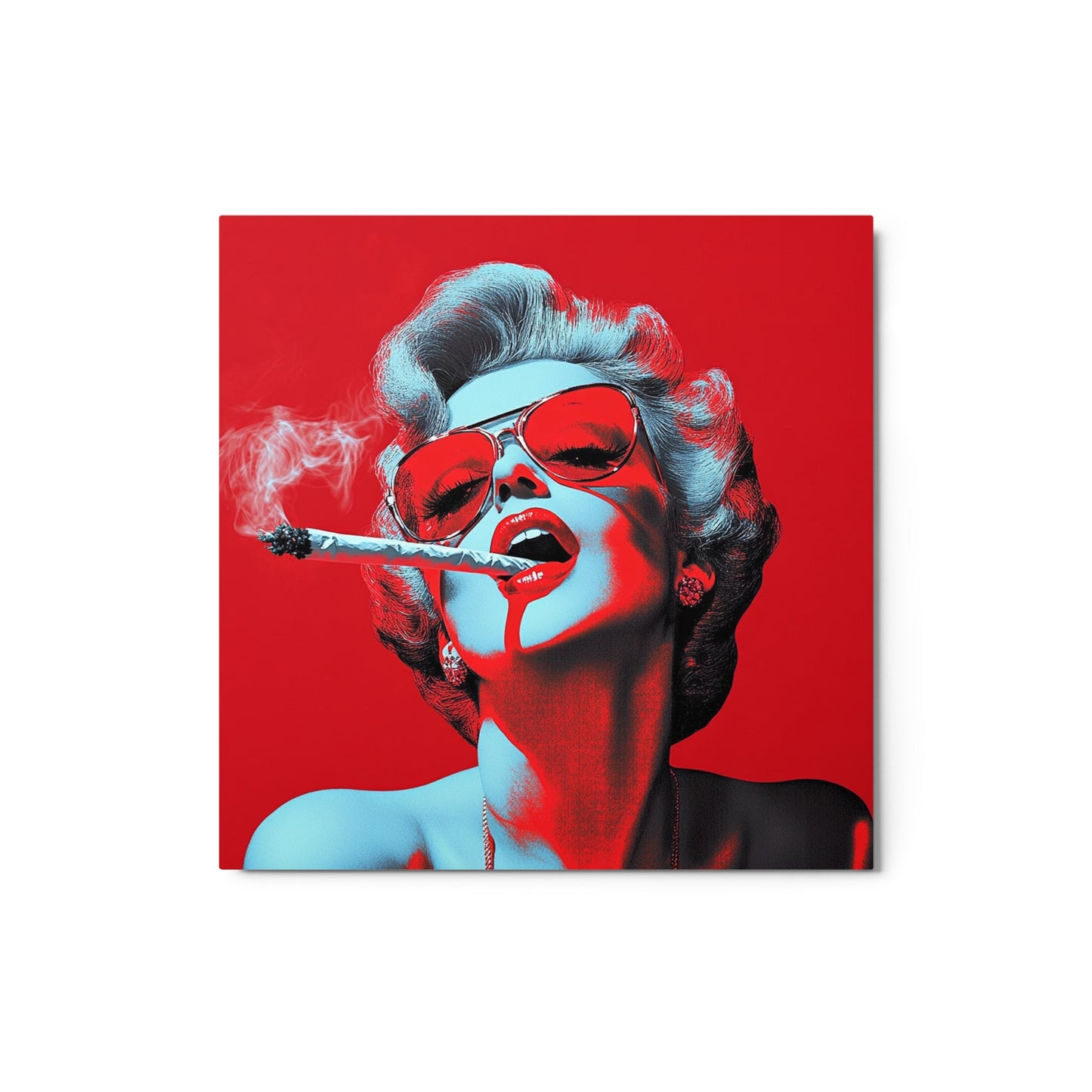 Always Marilyn...Metal prints 12x12 inch - Con Karma