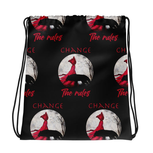 Change the rules Drawstring bag - Con Karma