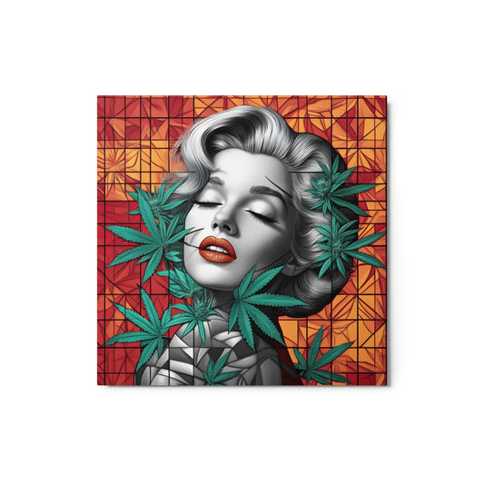 Marilyn...Metal prints 12x12 inch