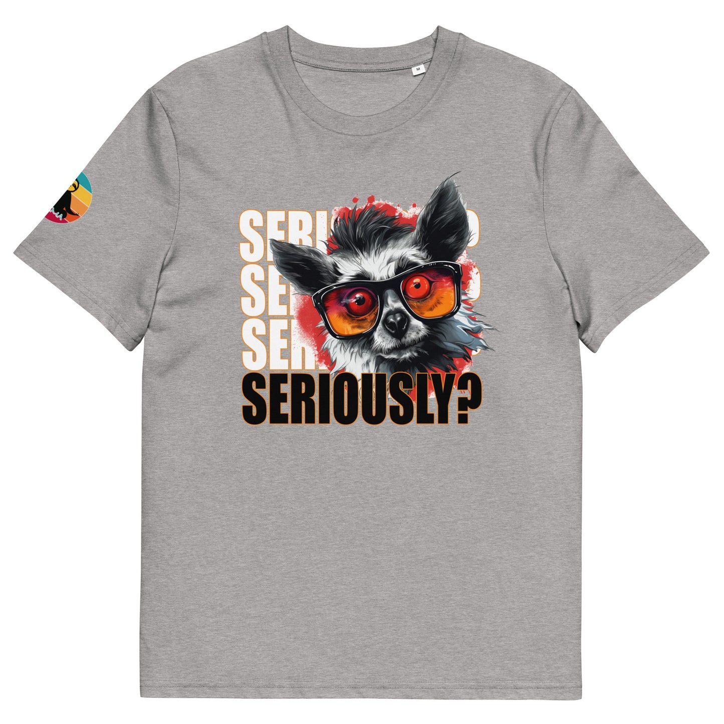 En serio...Camiseta de algodón orgánico unisex