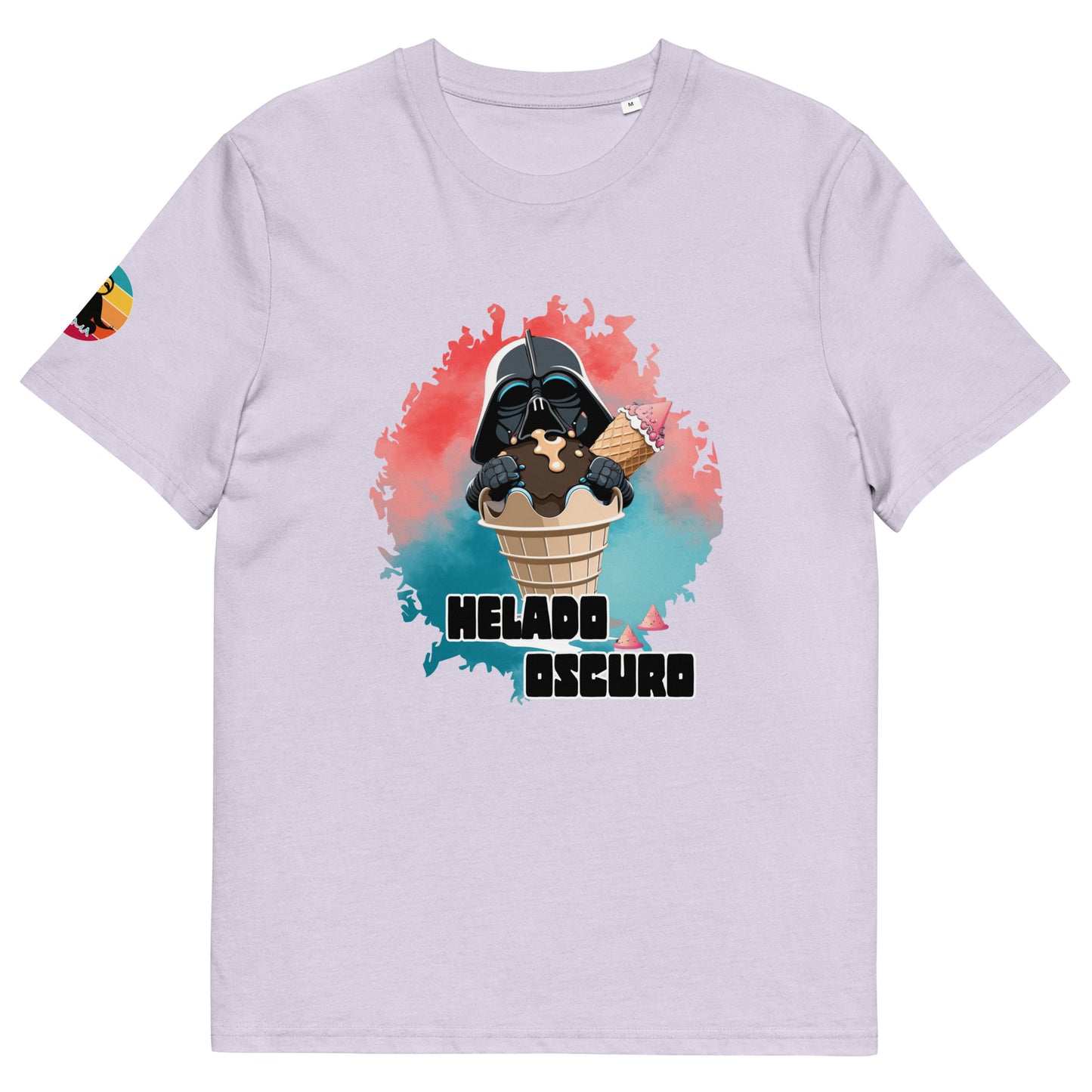 Helado oscuro...Camiseta de algodón orgánico unisex