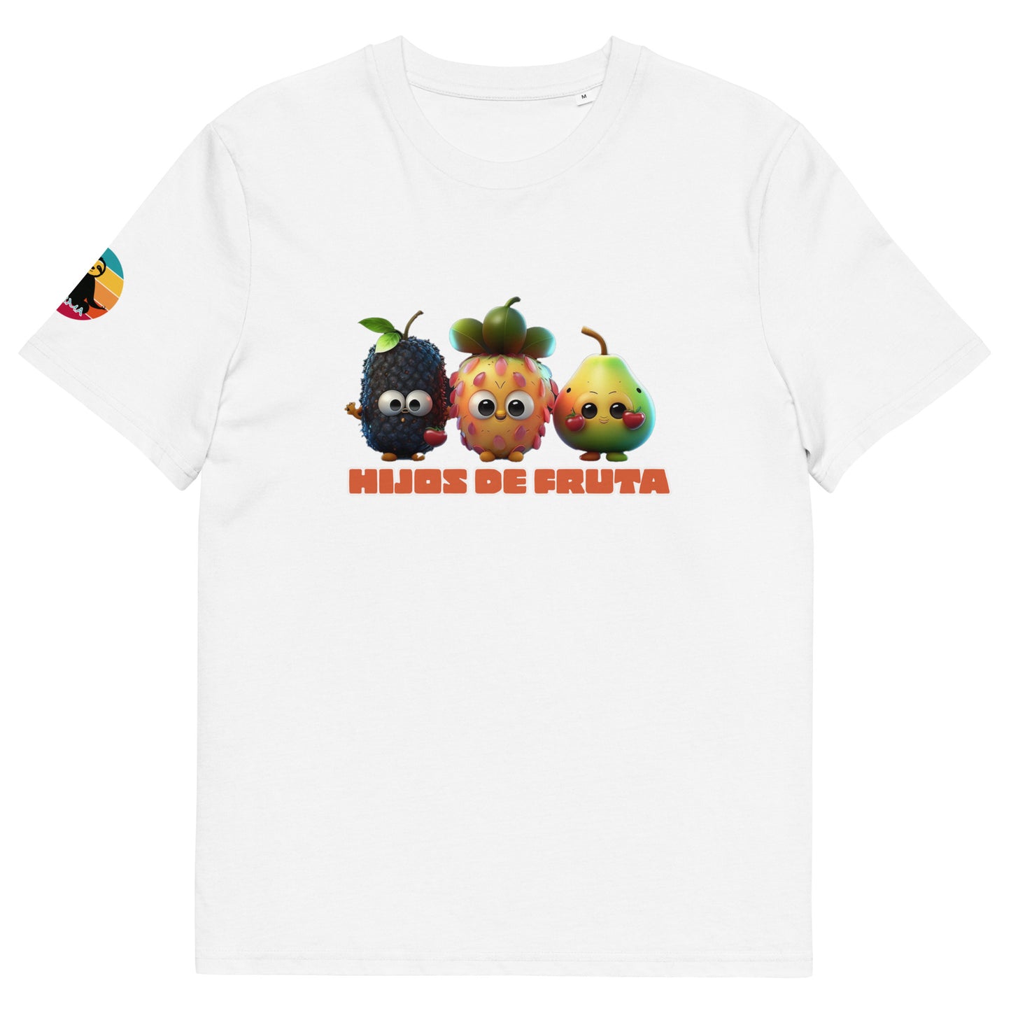 Hijos de fruta...Camiseta de algodón orgánico unisex