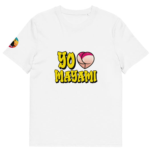 Yo amo Mayami...Camiseta de algodón orgánico unisex