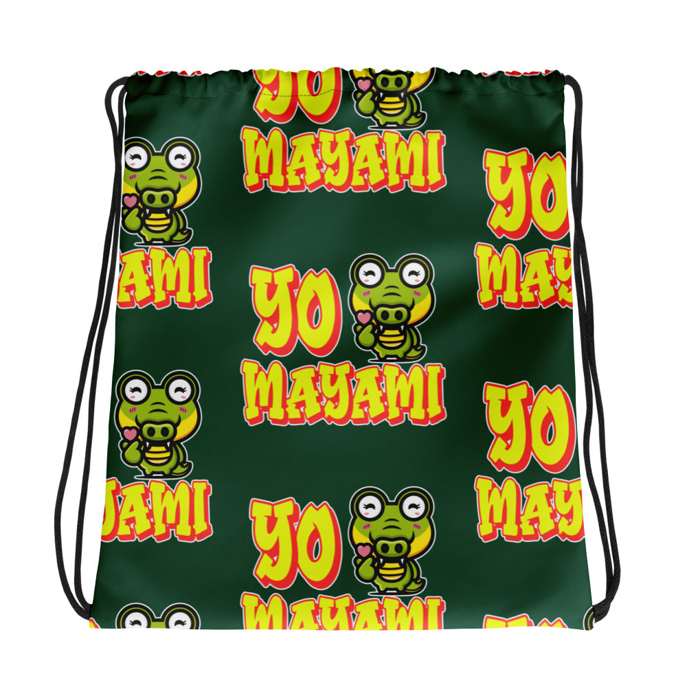 Yo Amo Miami Drawstring bag