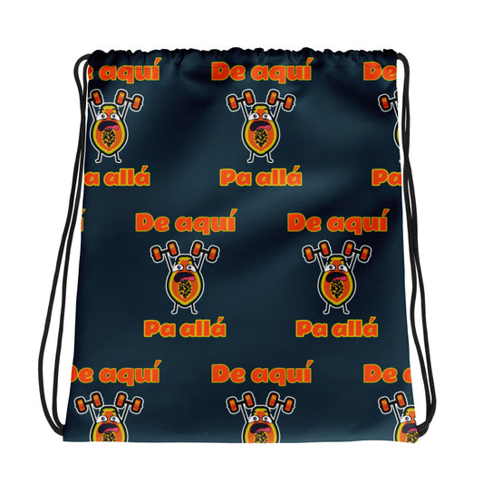 Mi papaya de 40 libras Drawstring bag