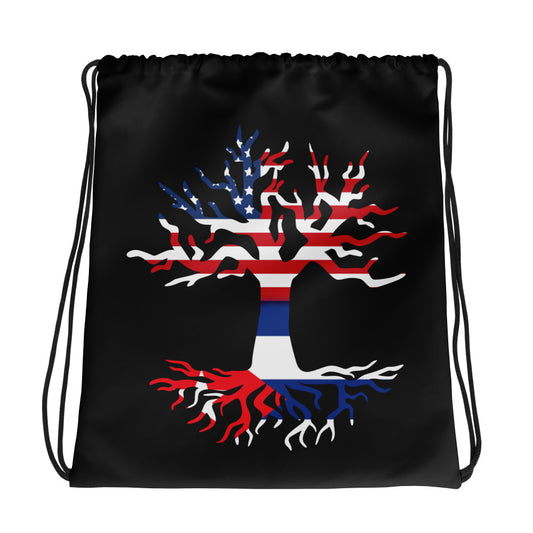 Cuban roots Drawstring bag