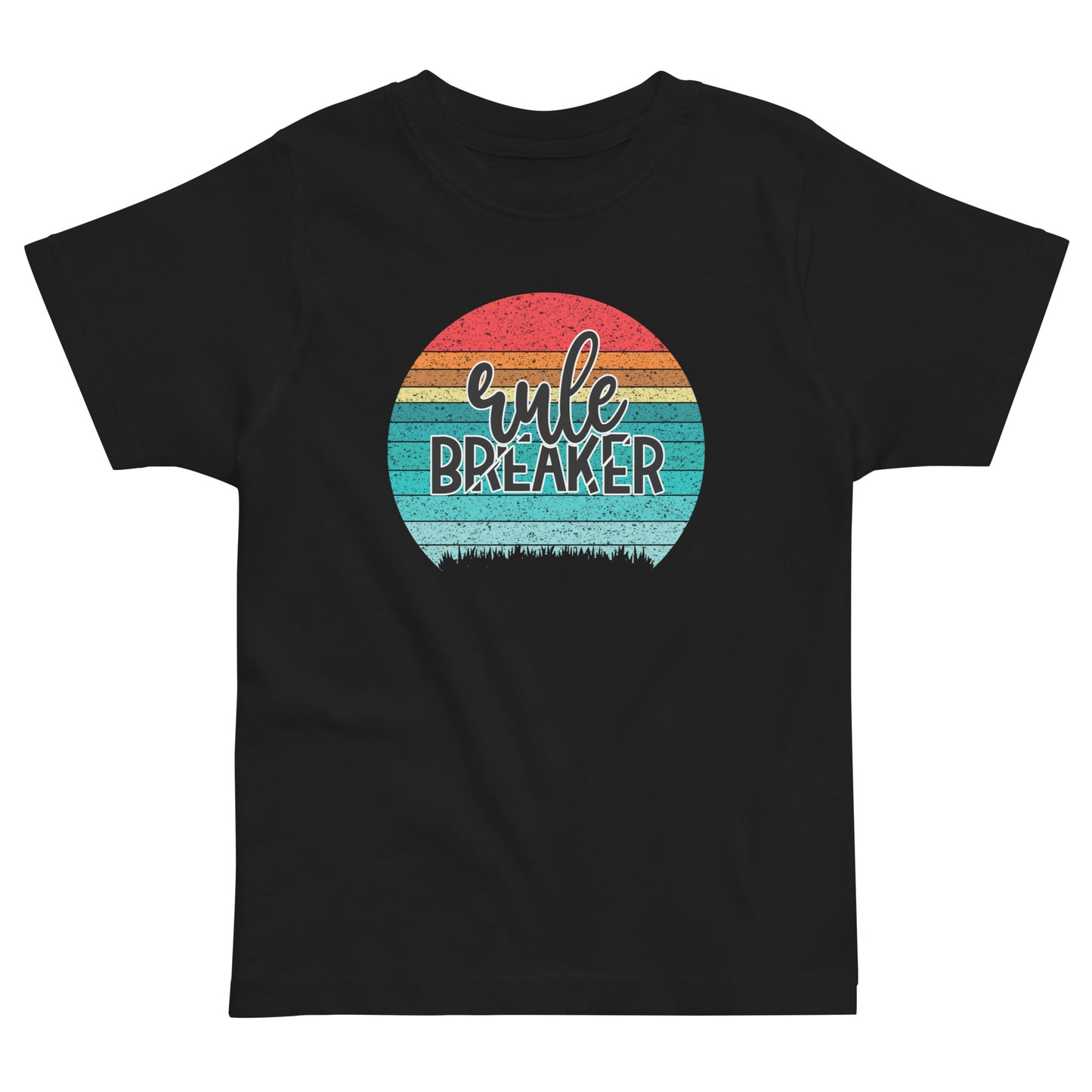 Rule breaker Toddler jersey t-shirt