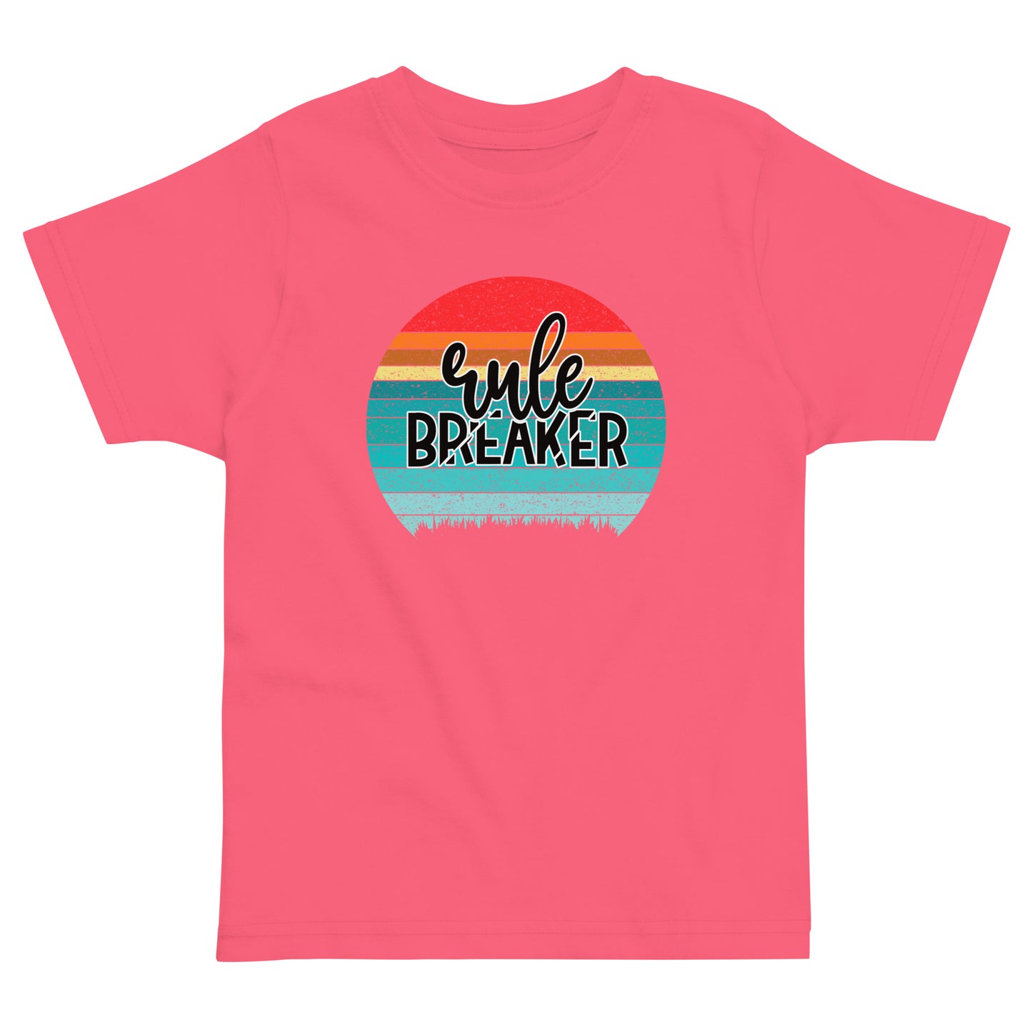 Rule breaker Toddler jersey t-shirt