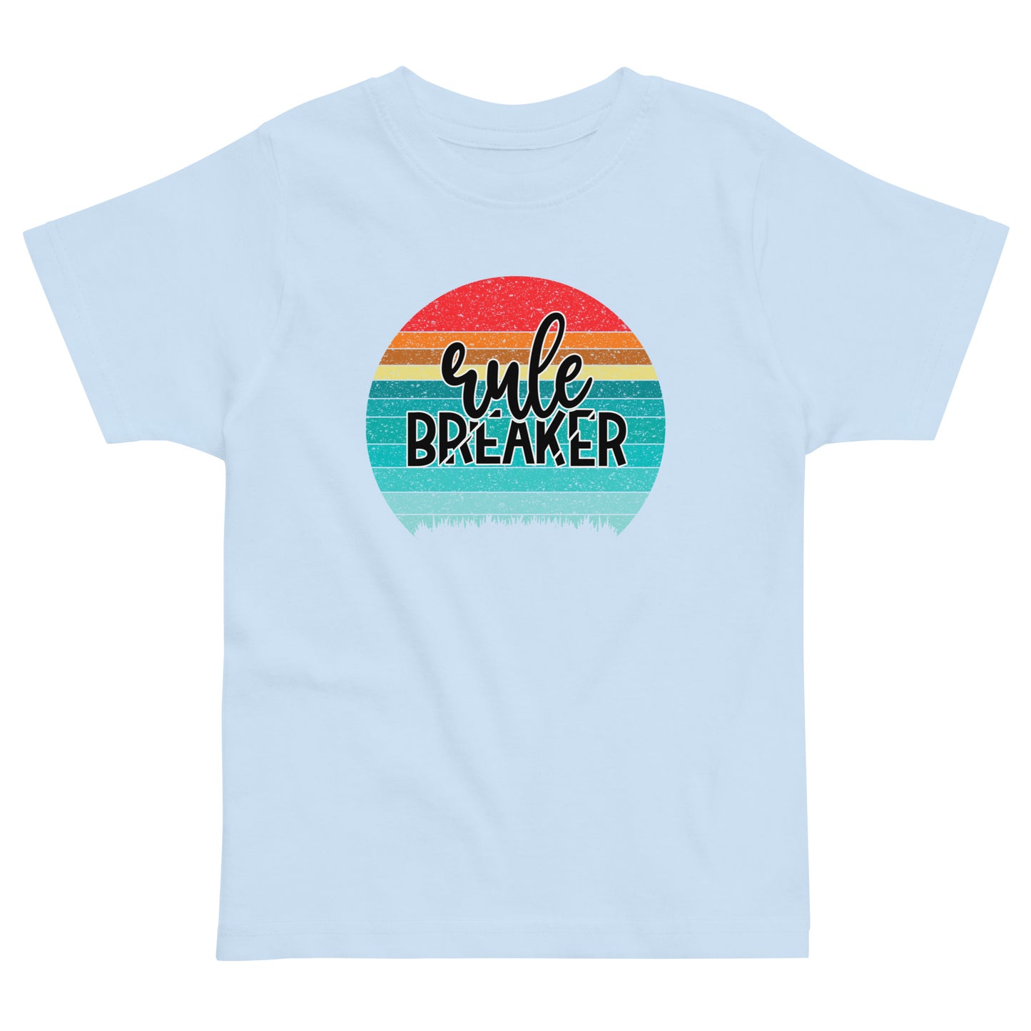 Rule breaker Toddler jersey t-shirt