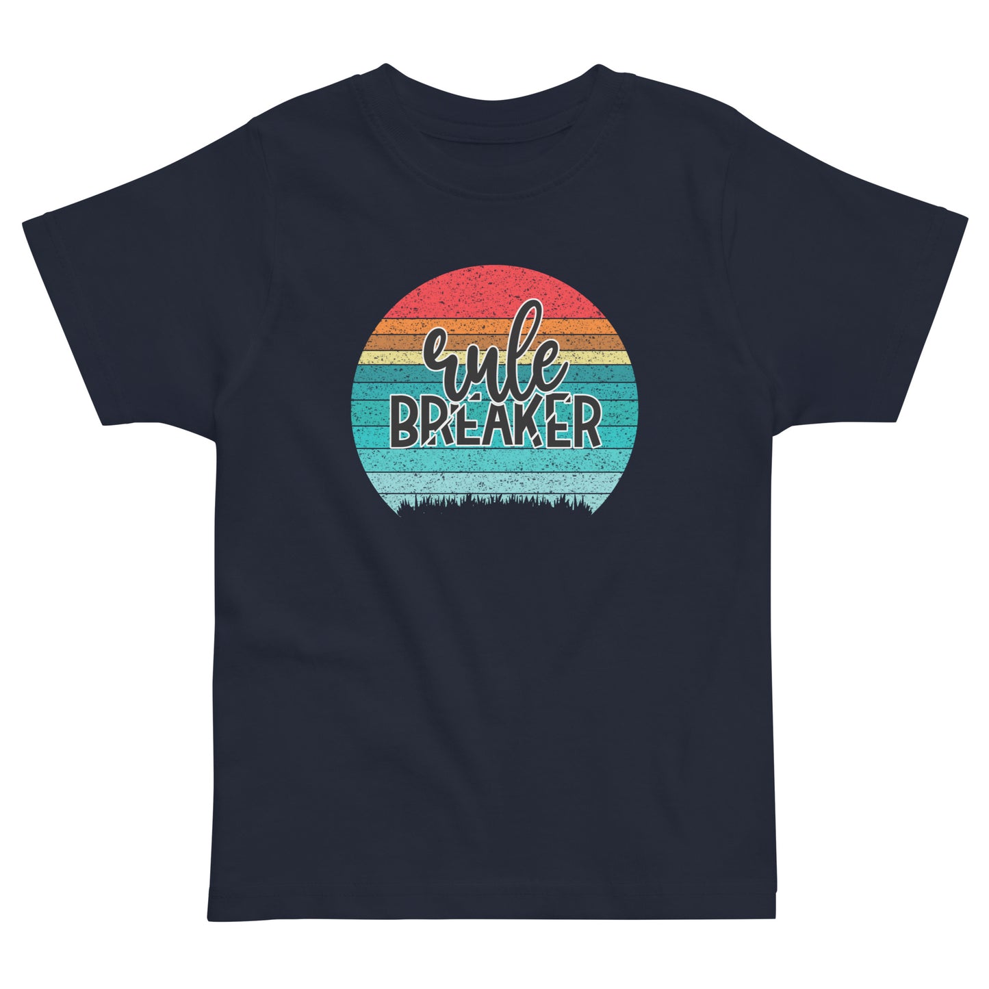 Rule breaker Toddler jersey t-shirt