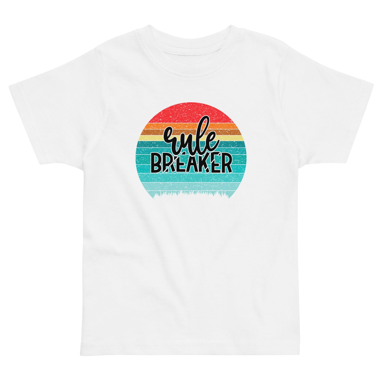 Rule breaker Toddler jersey t-shirt