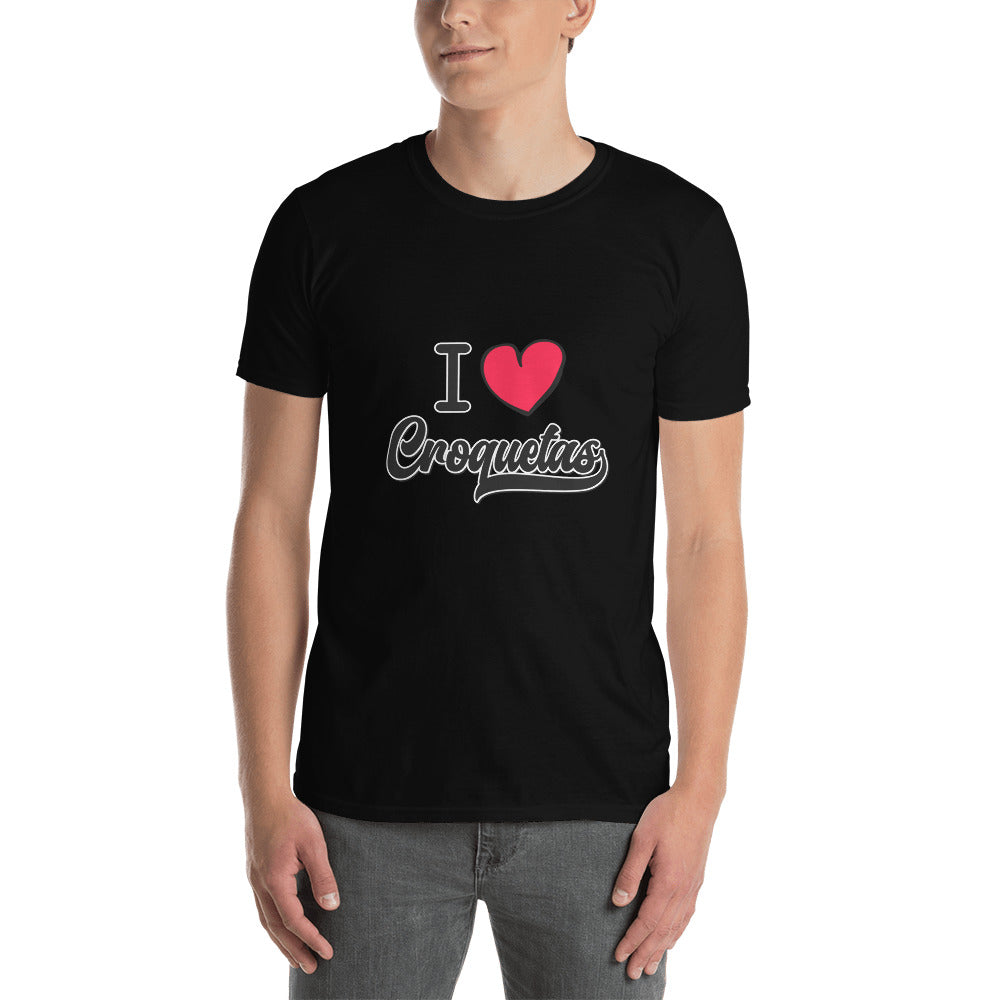 I love croquetas Short-Sleeve Unisex T-Shirt