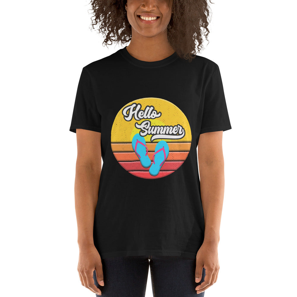 Hello Summer Short-Sleeve Unisex T-Shirt