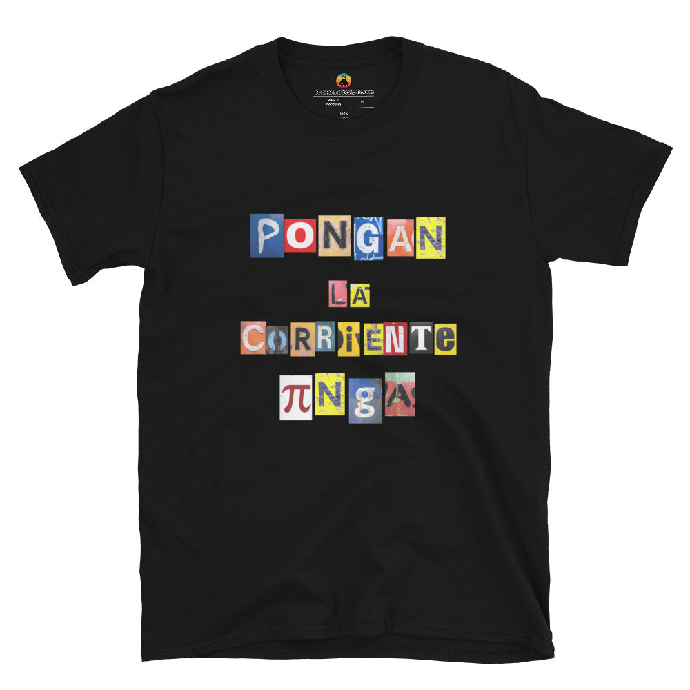 Pongan la corriente Short-Sleeve Unisex T-Shirt