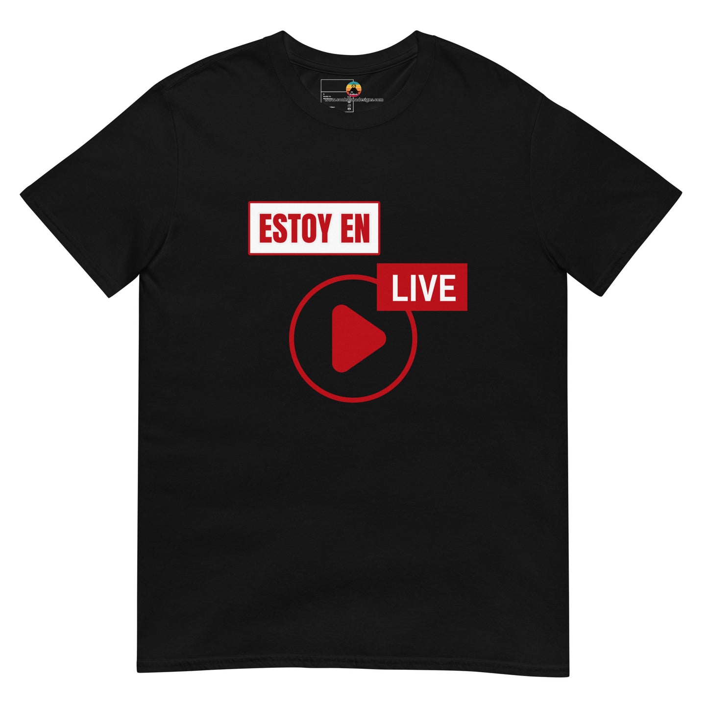 Estoy en vivo...Short-Sleeve Unisex T-Shirt