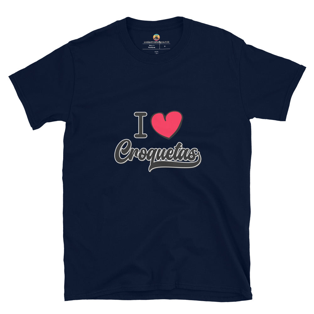 I love croquetas Short-Sleeve Unisex T-Shirt