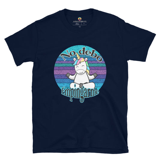 No debo empingarme unicornio Short-Sleeve Unisex T-Shirt