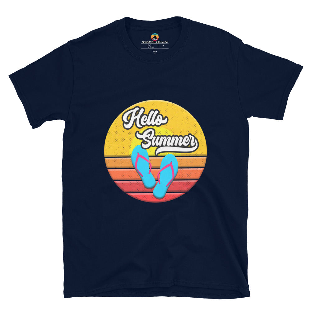 Hello Summer Short-Sleeve Unisex T-Shirt