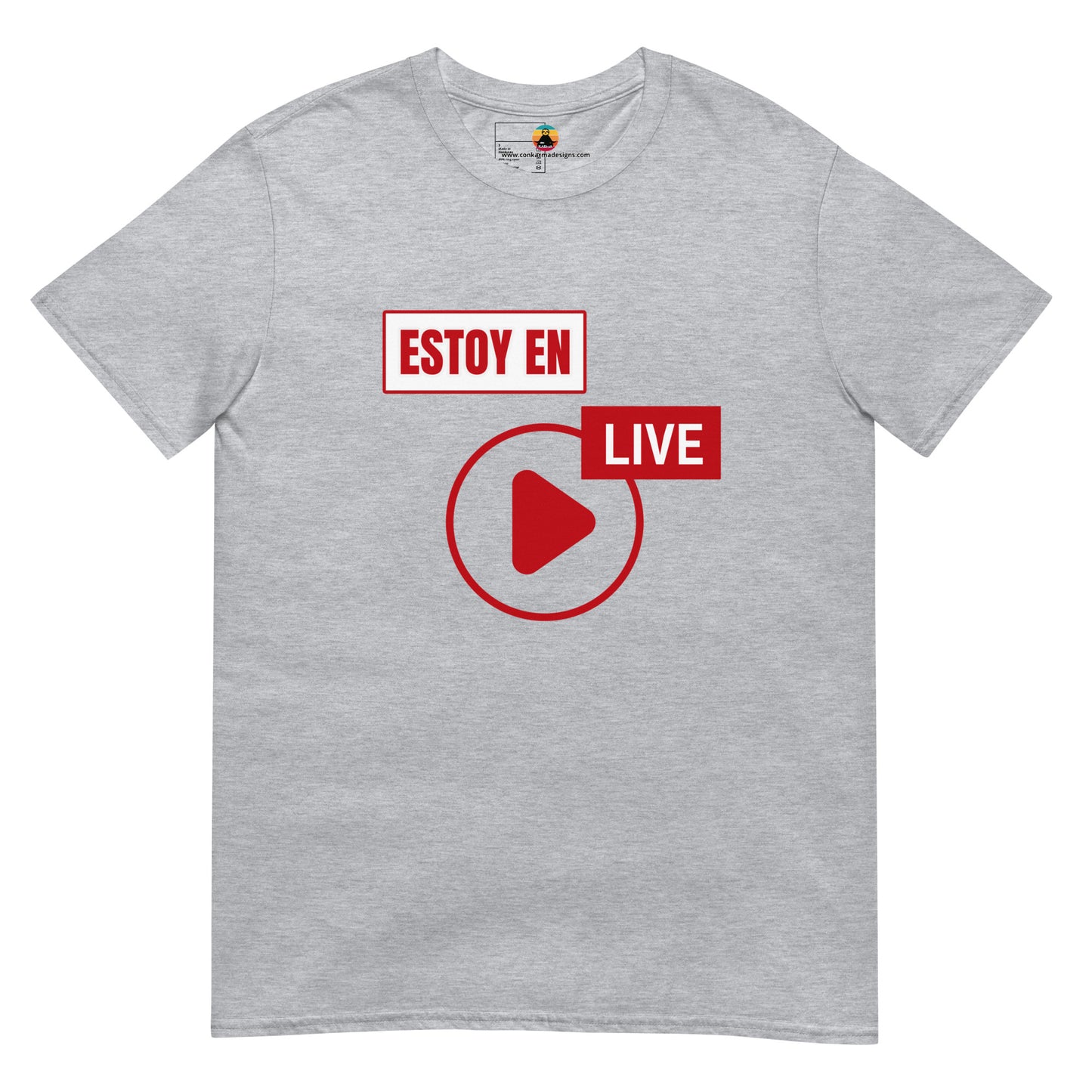 Estoy en vivo...Short-Sleeve Unisex T-Shirt