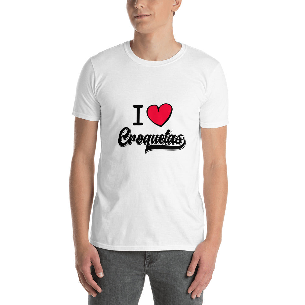 I love croquetas Short-Sleeve Unisex T-Shirt