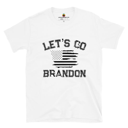 Lets go Brandon Short-Sleeve Unisex T-Shirt