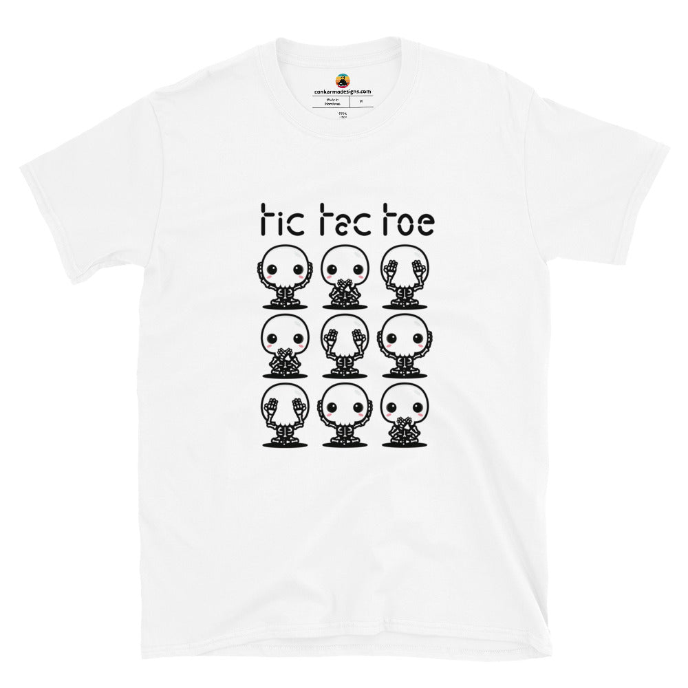 Tic tac toe Short-Sleeve Unisex T-Shirt