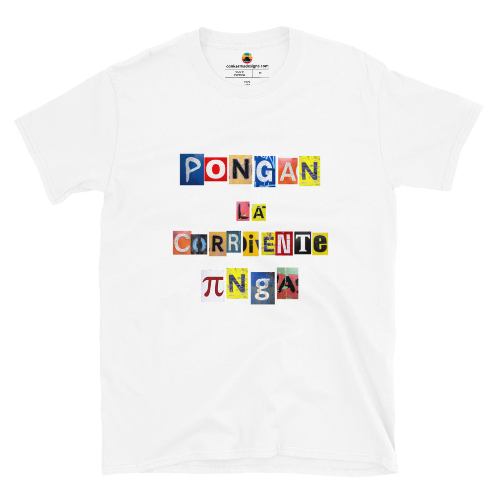 Pongan la corriente Short-Sleeve Unisex T-Shirt