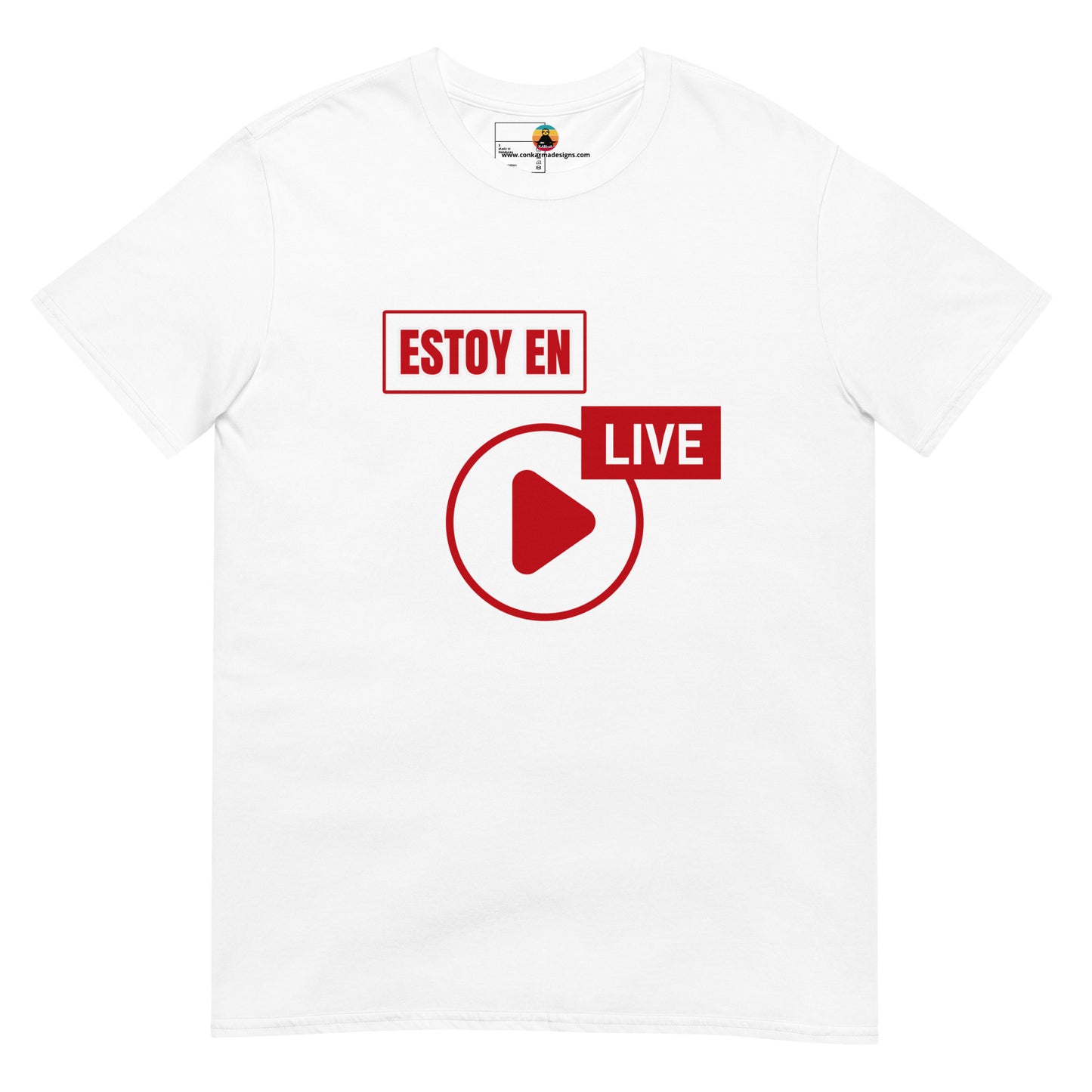 Estoy en vivo...Short-Sleeve Unisex T-Shirt