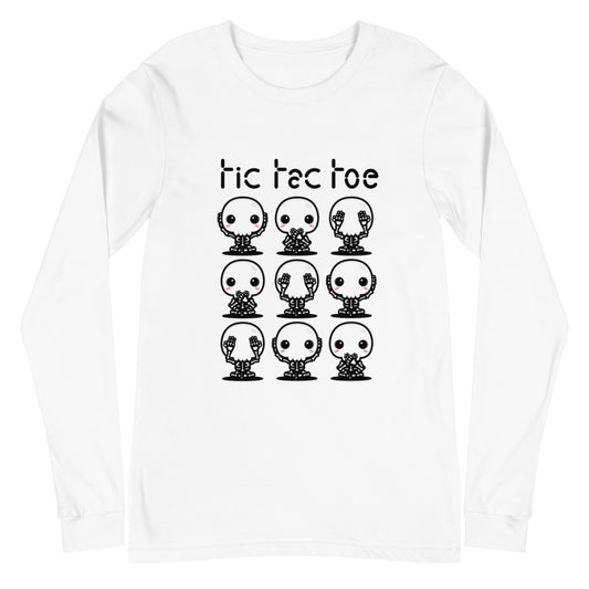 Tic tac toe Unisex Long Sleeve Tee